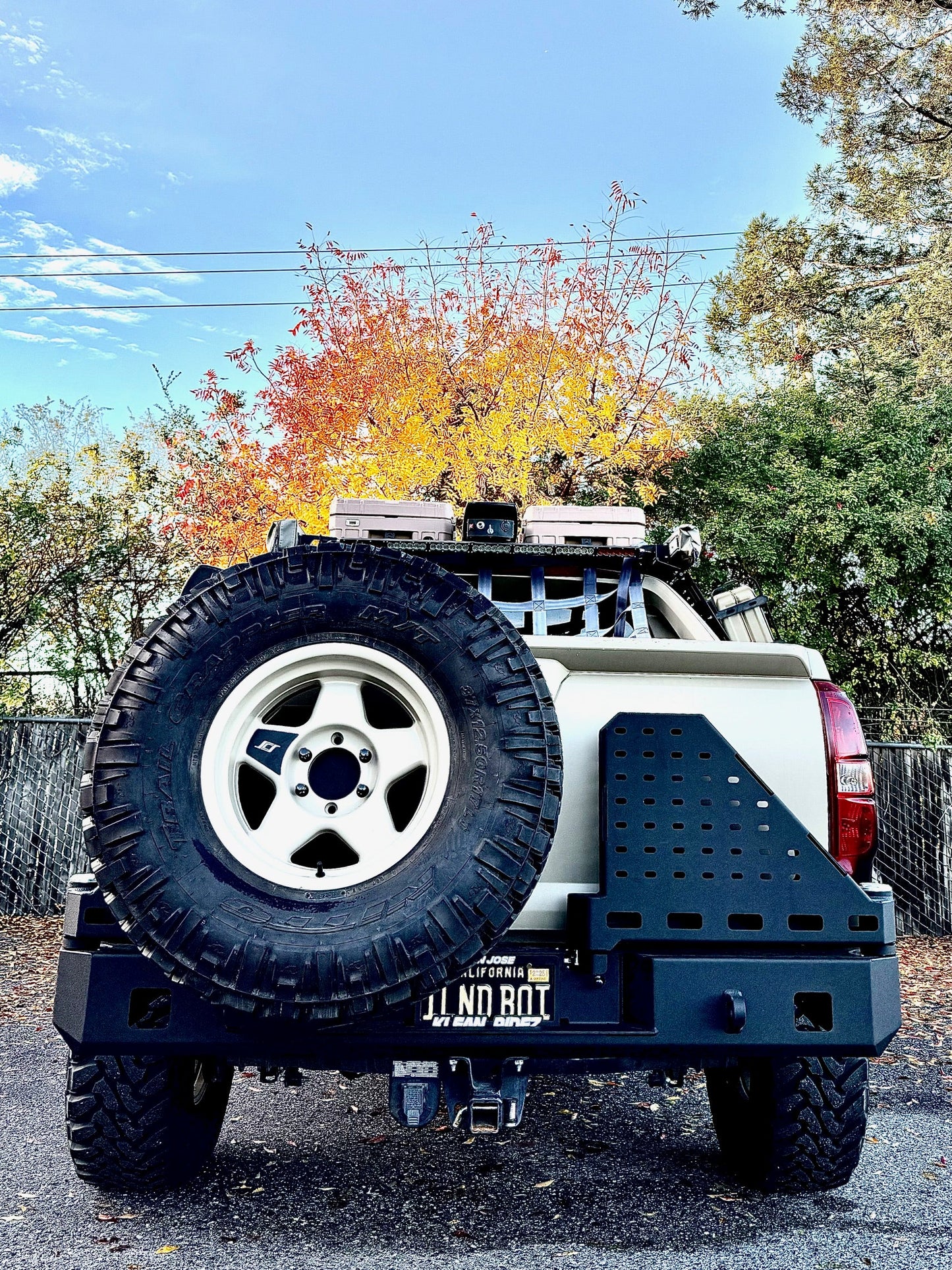 2007-2014 Chevy Avalanche OCTANE HIGH CLEARANCE DUAL SWING OUT REAR BUMPER
