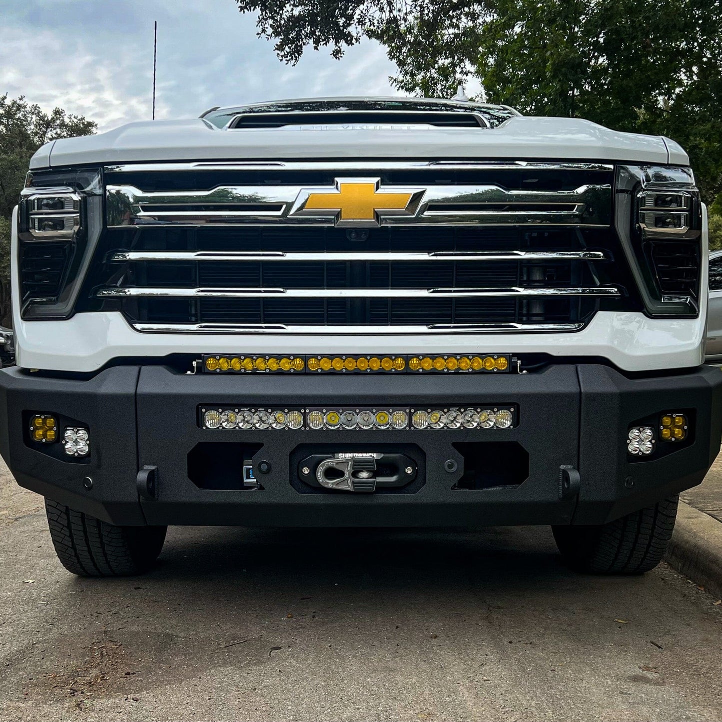 2024+ CHEVY SILVERADO 2500/3500 ATTITUDE FRONT WINCH BUMPER