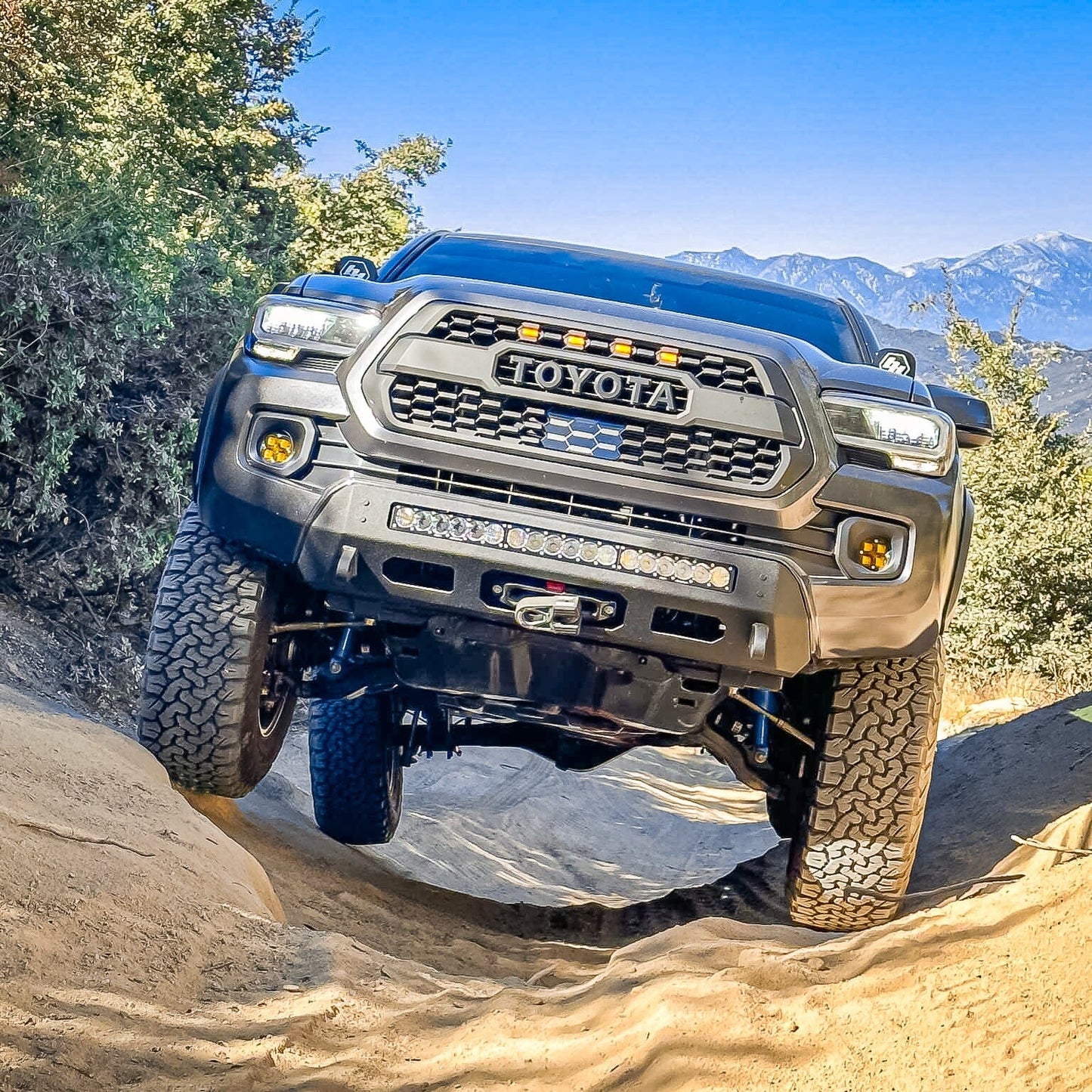 2016-2023 TOYOTA TACOMA PROLITE FRONT WINCH BUMPER