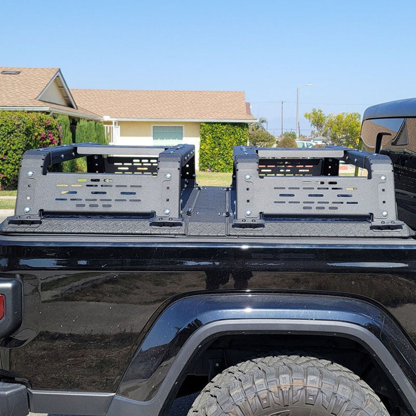 THORAX BED RACK SYSTEM- FITS DIAMOND BACK COVERS 2020-2022 JEEP GLADIATOR