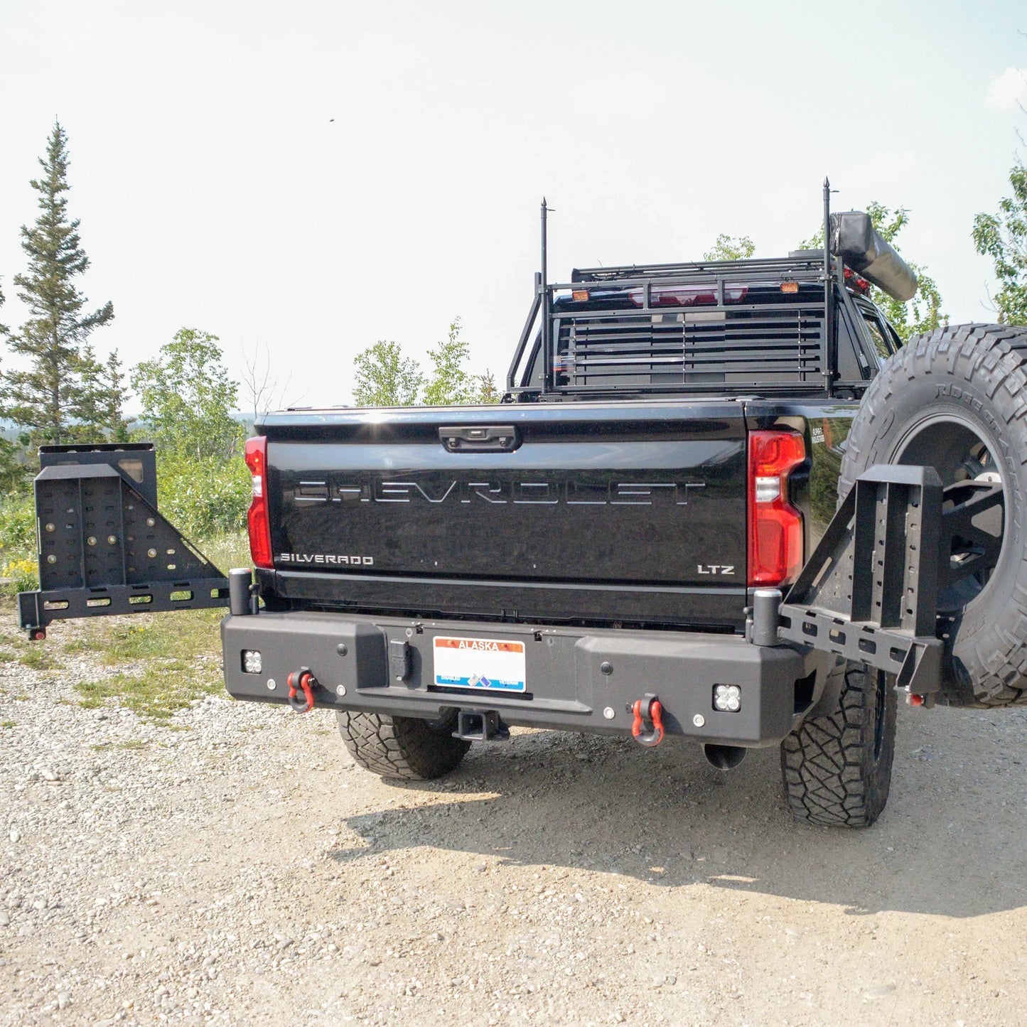 2019 - 2024+ CHEVY/GMC 1500 OCTANE DUAL SWING OUT REAR BUMPER