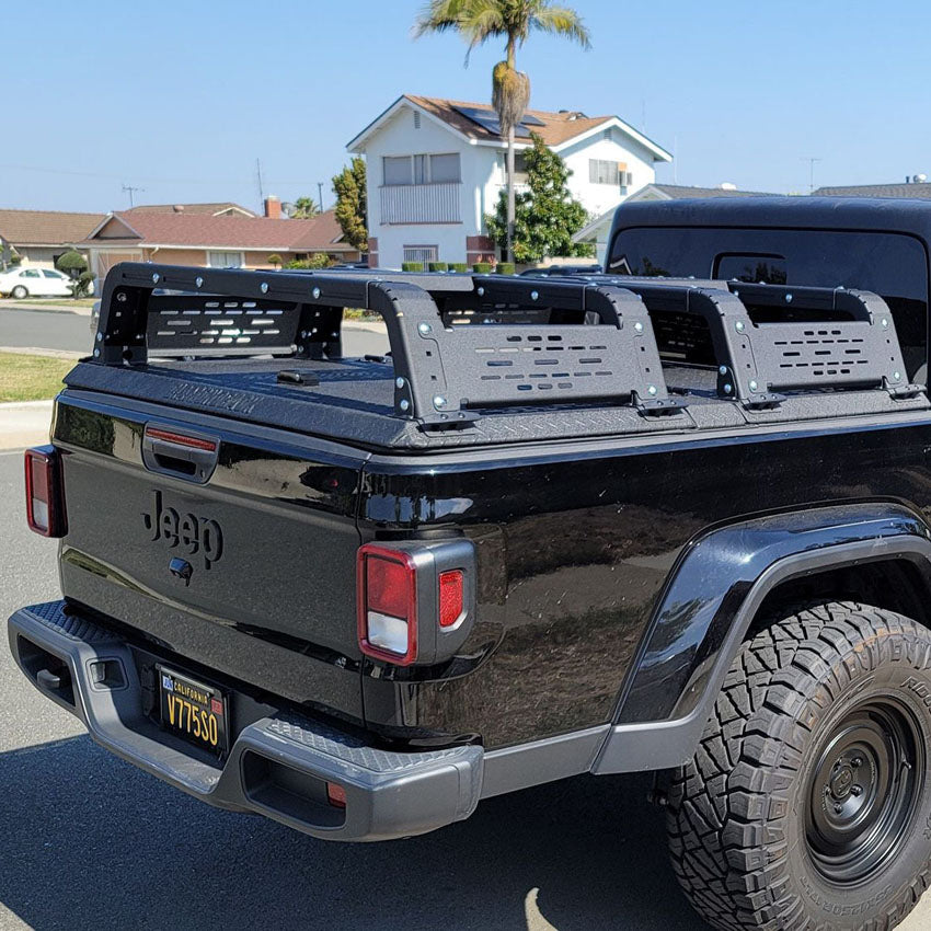 THORAX BED RACK SYSTEM- FITS DIAMOND BACK COVERS 2020-2022 JEEP GLADIATOR