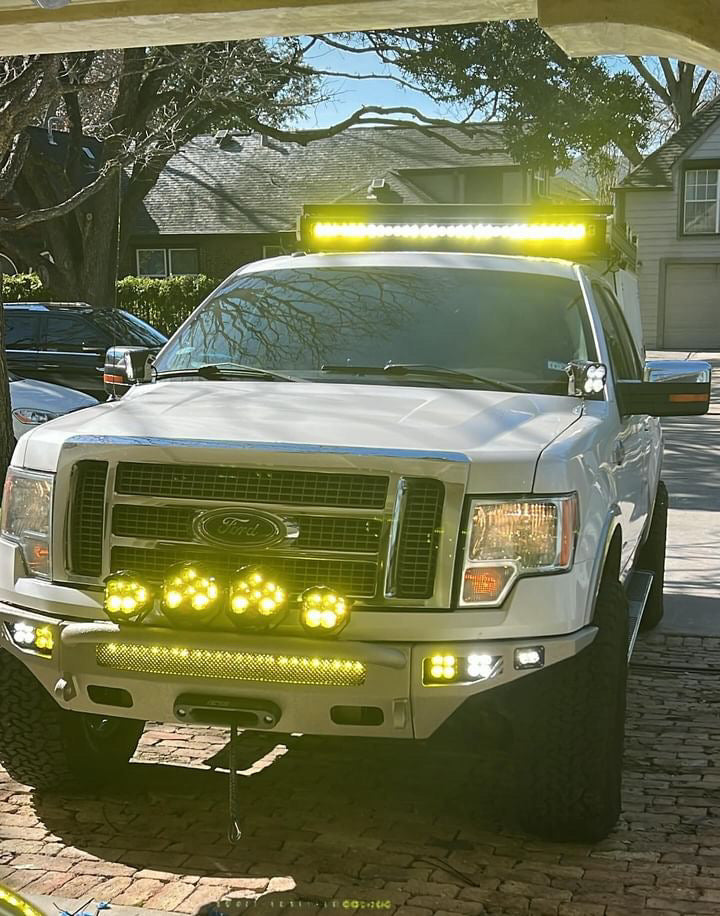 2010-2014 FORD RAPTOR SVT OCTANE FRONT WINCH BUMPER