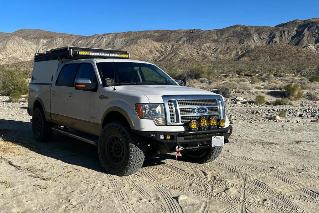 2010-2014 FORD RAPTOR SVT OCTANE FRONT WINCH BUMPER