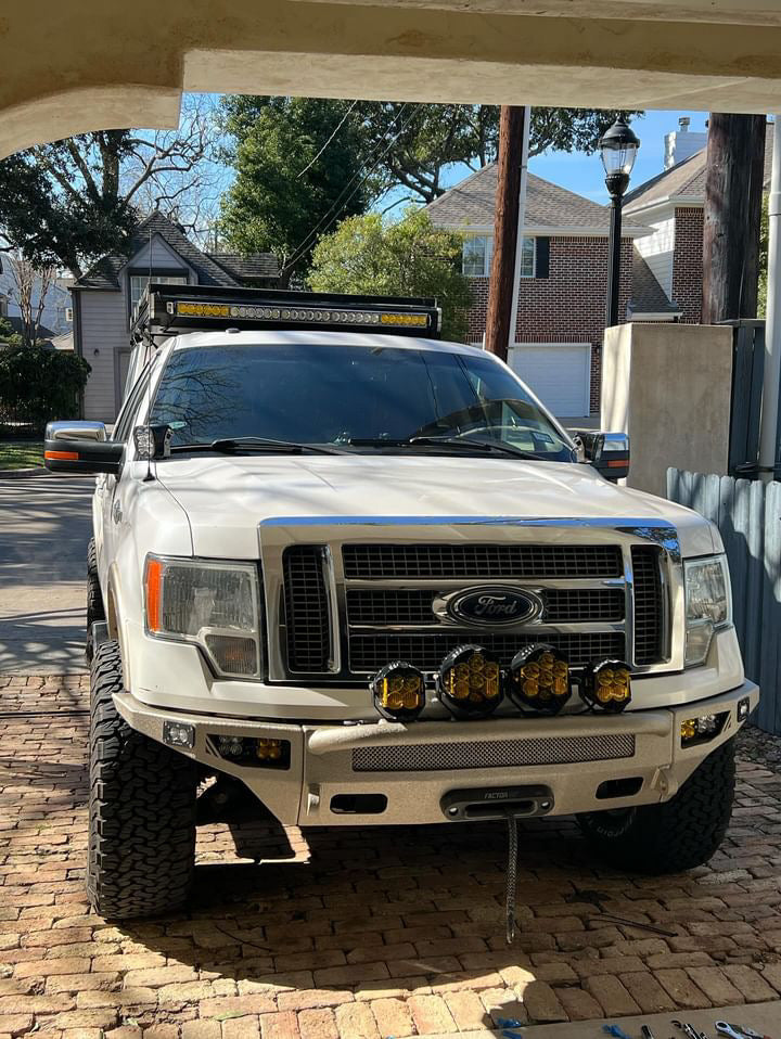 2010-2014 FORD RAPTOR SVT OCTANE FRONT WINCH BUMPER