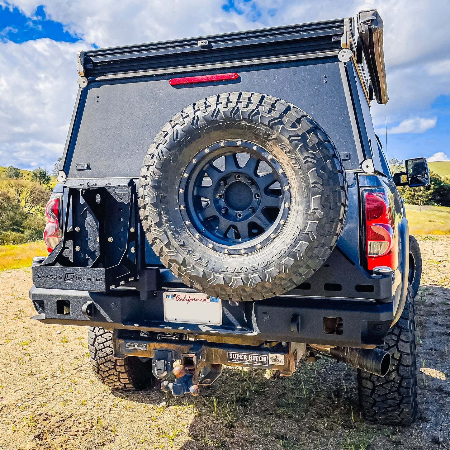 1999-2007 CHEVY/GMC 1500/2500/3500 OCTANE DUAL SWING OUT REAR BUMPER