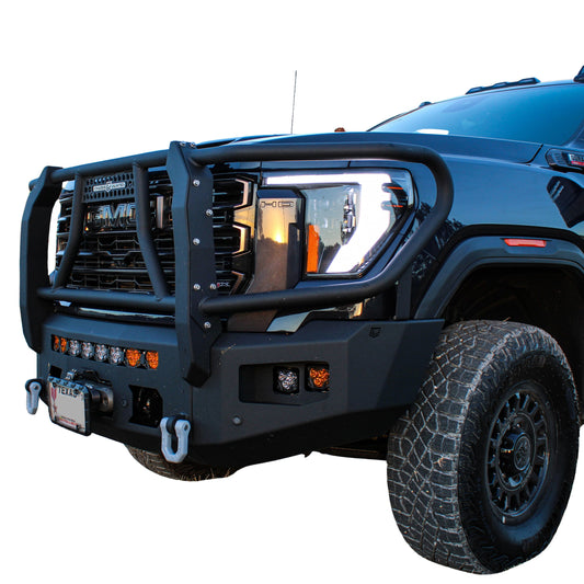 2024+ GMC SIERRA 2500/3500 ATTITUDE FRONT WINCH BUMPER W/ GUARD