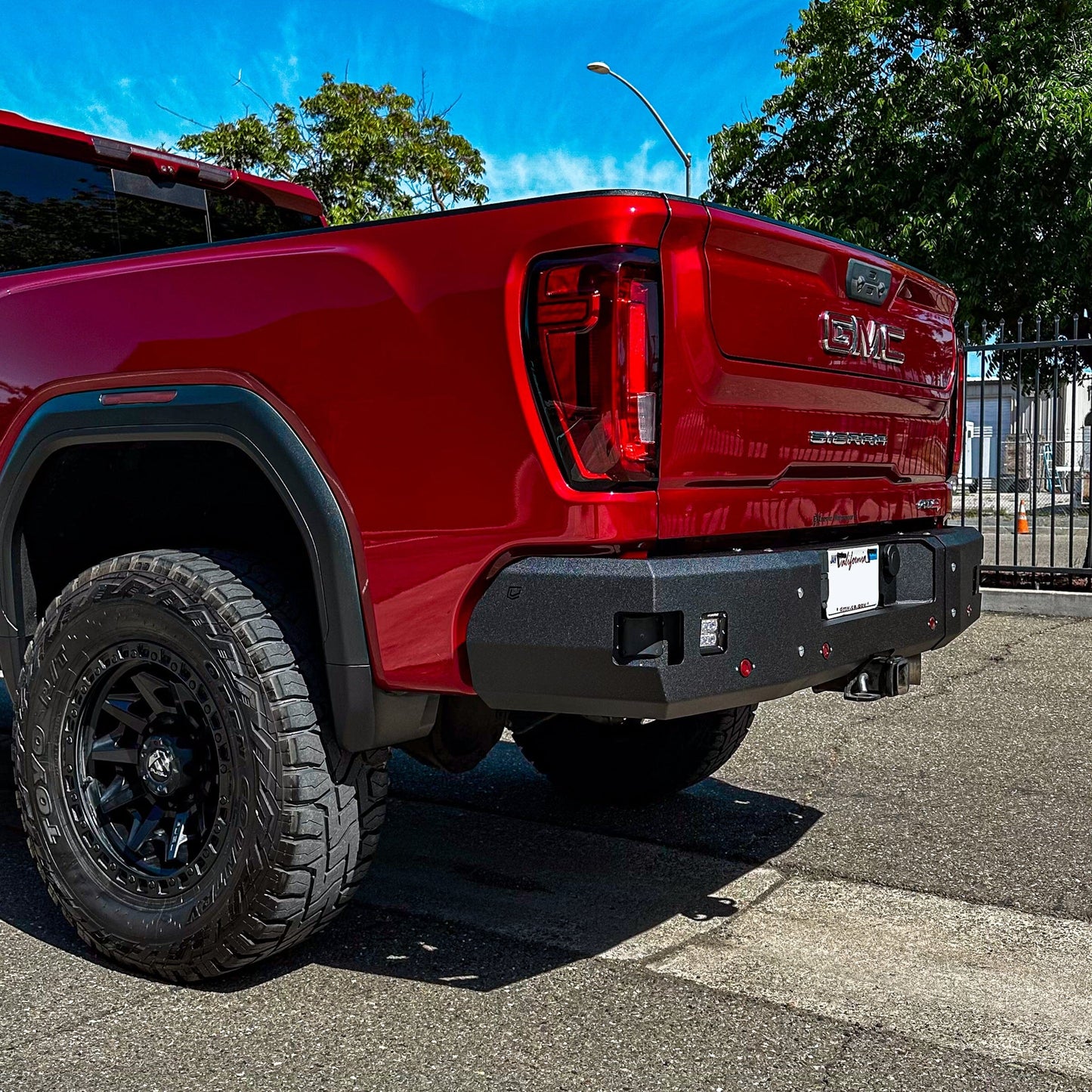 2020-2024 GMC/CHEVY 2500/3500 FUEL SERIES REAR BUMPER