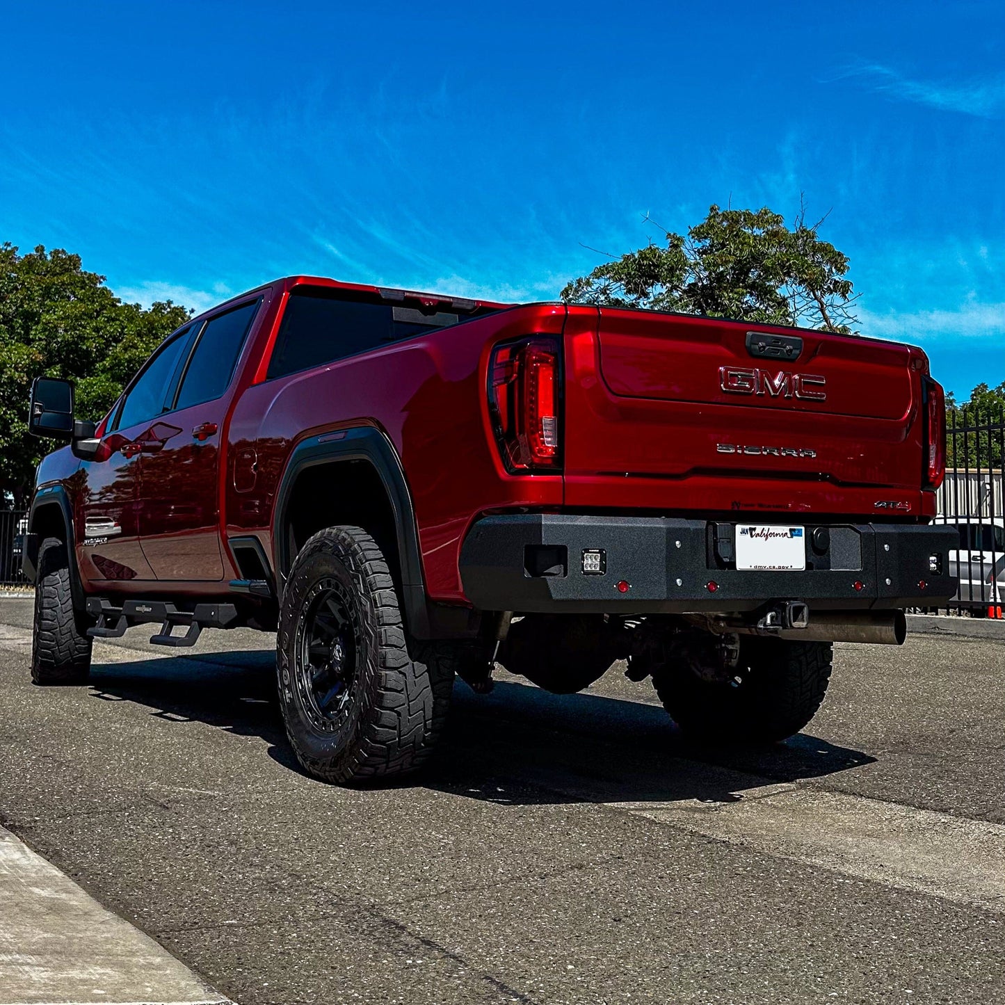 2020-2024 GMC/CHEVY 2500/3500 FUEL SERIES REAR BUMPER