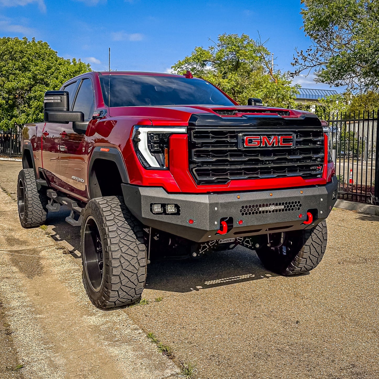 2024+ GMC SIERRA 2500/3500 FUEL SERIES FRONT BUMPER