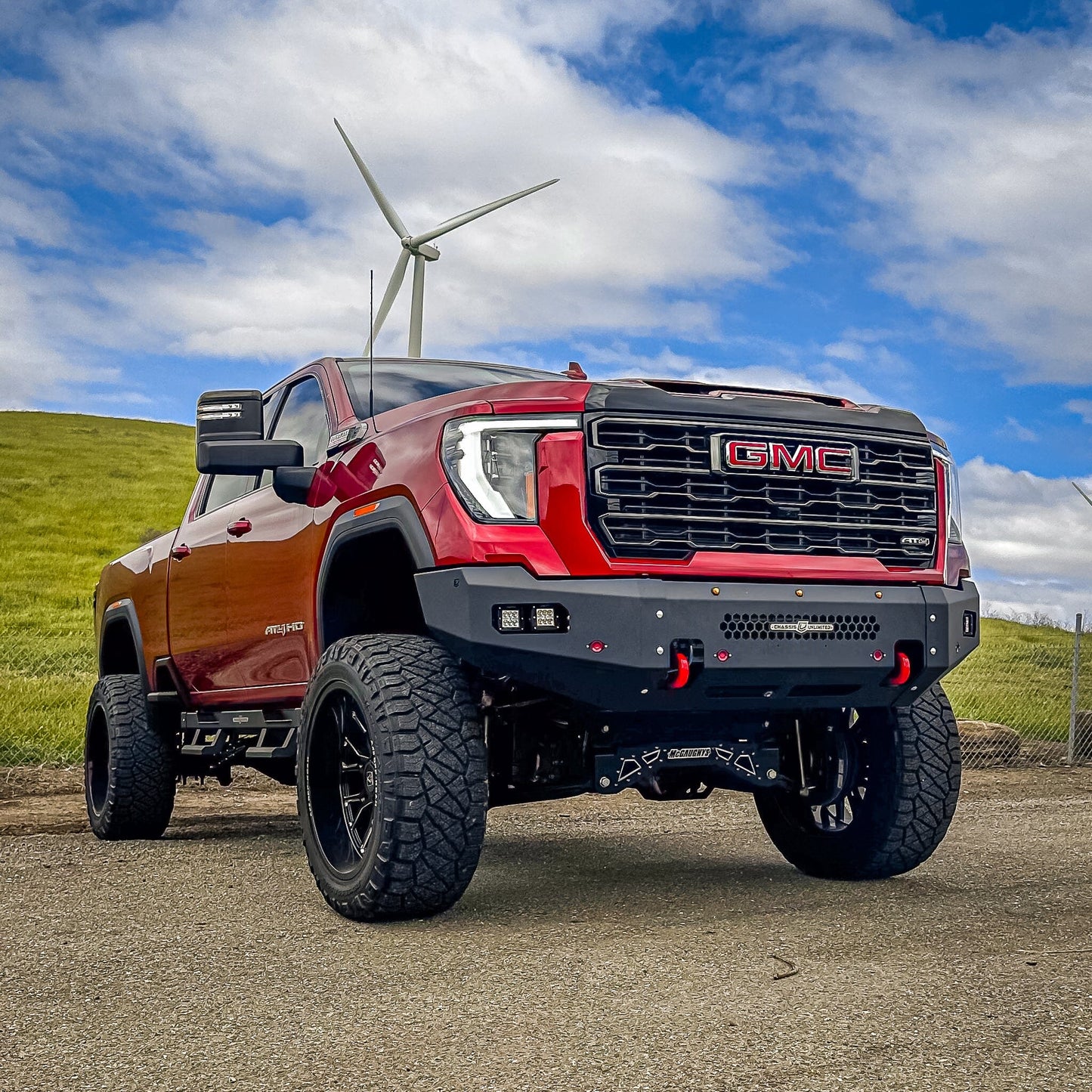 2024+ GMC SIERRA 2500/3500 FUEL SERIES FRONT BUMPER