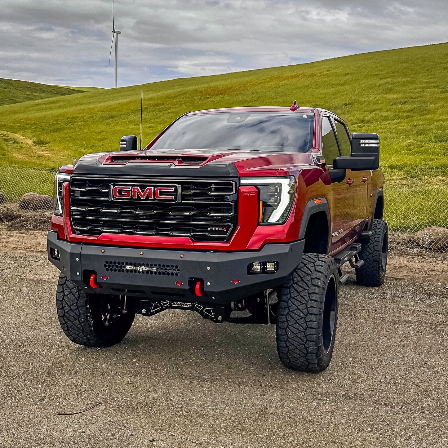 2024+ GMC SIERRA 2500/3500 FUEL SERIES FRONT BUMPER