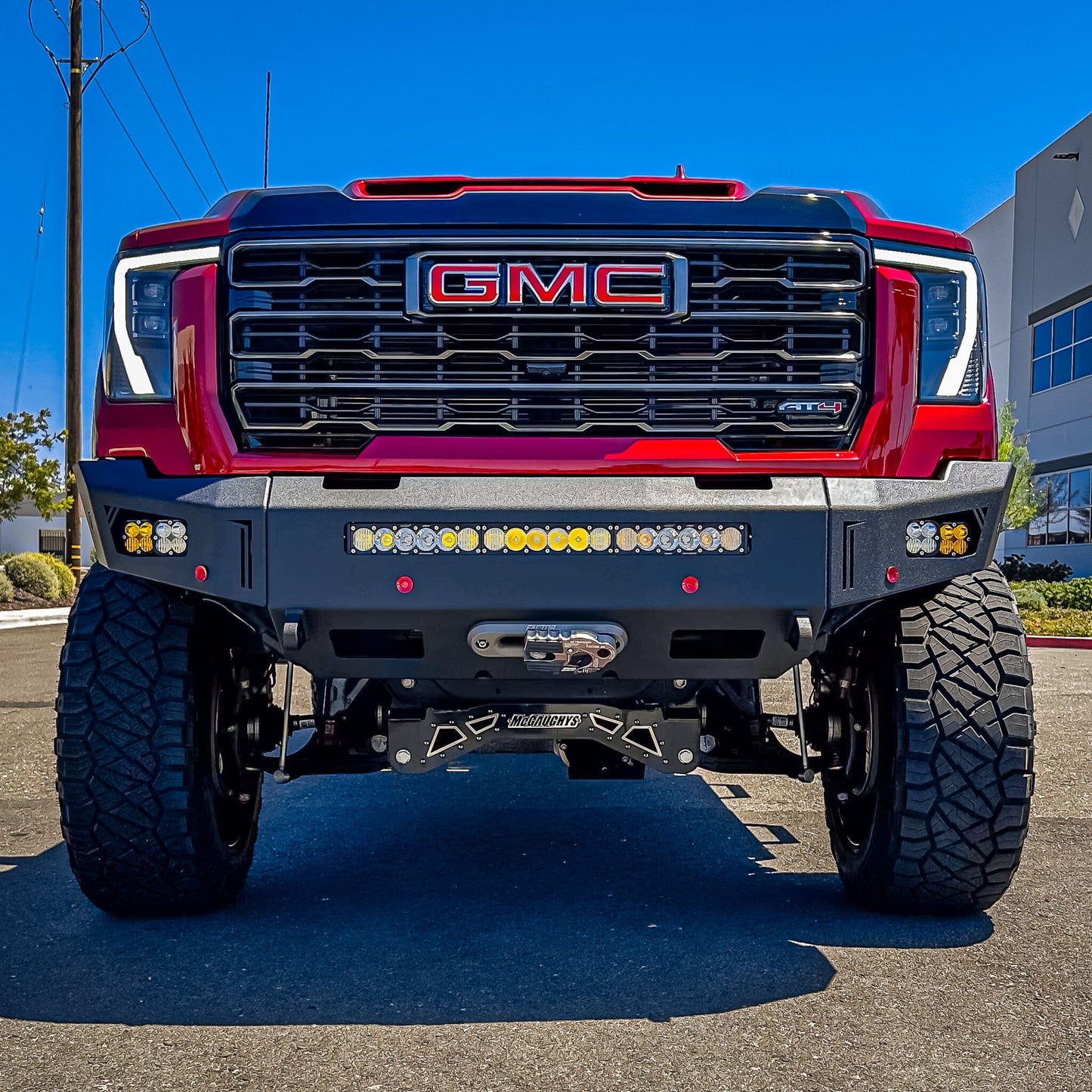 2024+ GMC SIERRA 2500/3500 OCTANE SERIES FRONT WINCH BUMPER