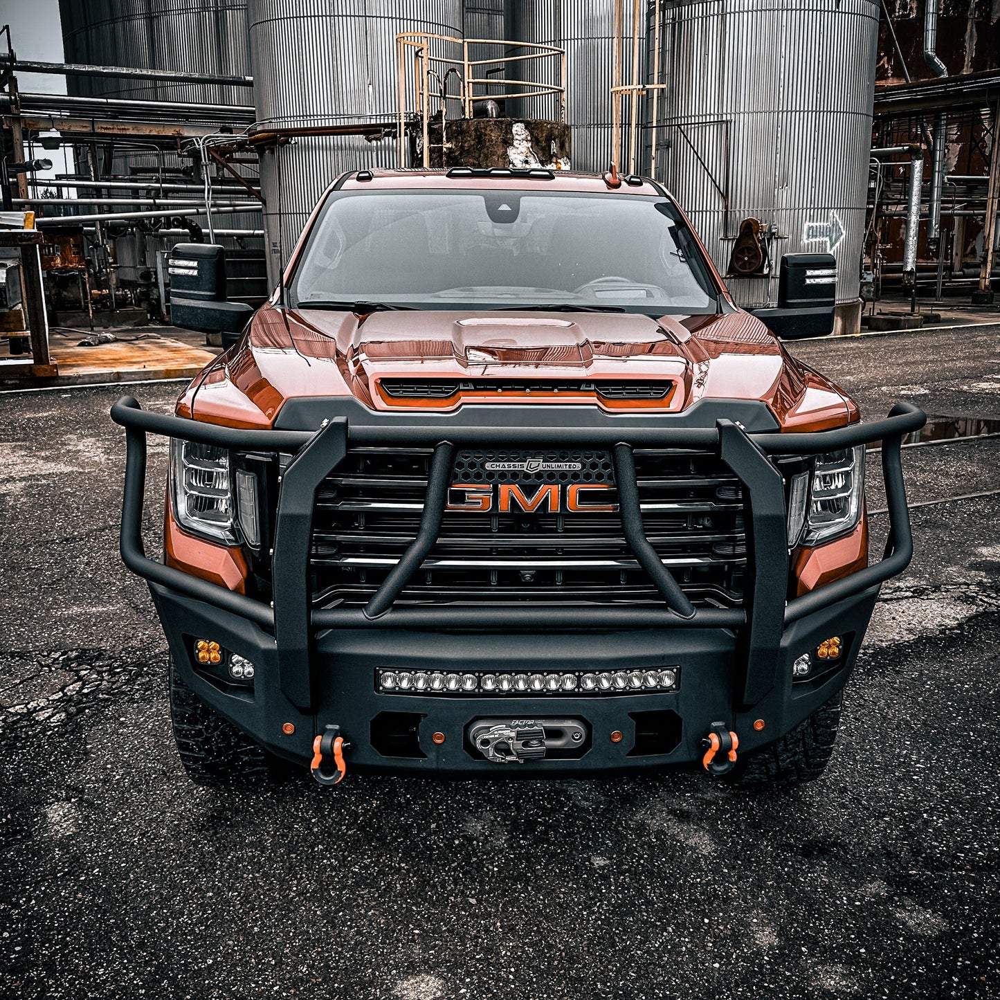 2020-2023 GMC SIERRA 2500/3500 ATTITUDE FRONT WINCH BUMPER W/ GUARD