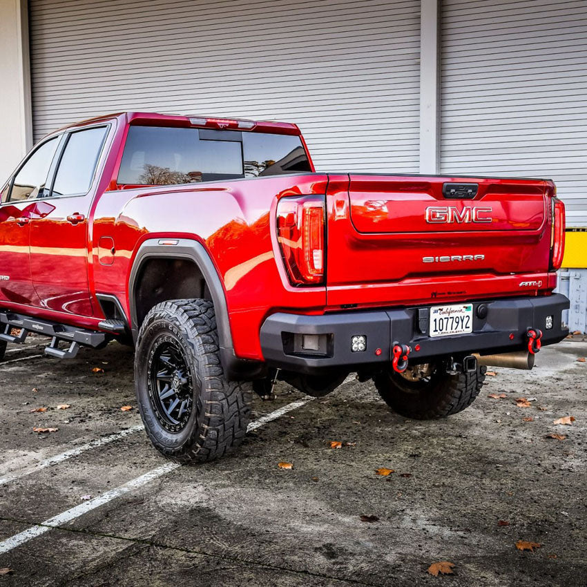 2020-2025 GMC SIERRA 2500/3500 ATTITUDE REAR BUMPER