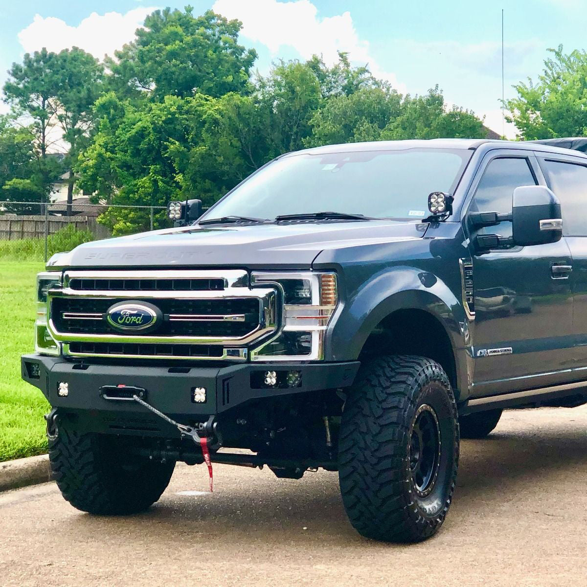 2017-2022 FORD SUPERDUTY F250/F350 OCTANE SERIES FRONT WINCH BUMPER