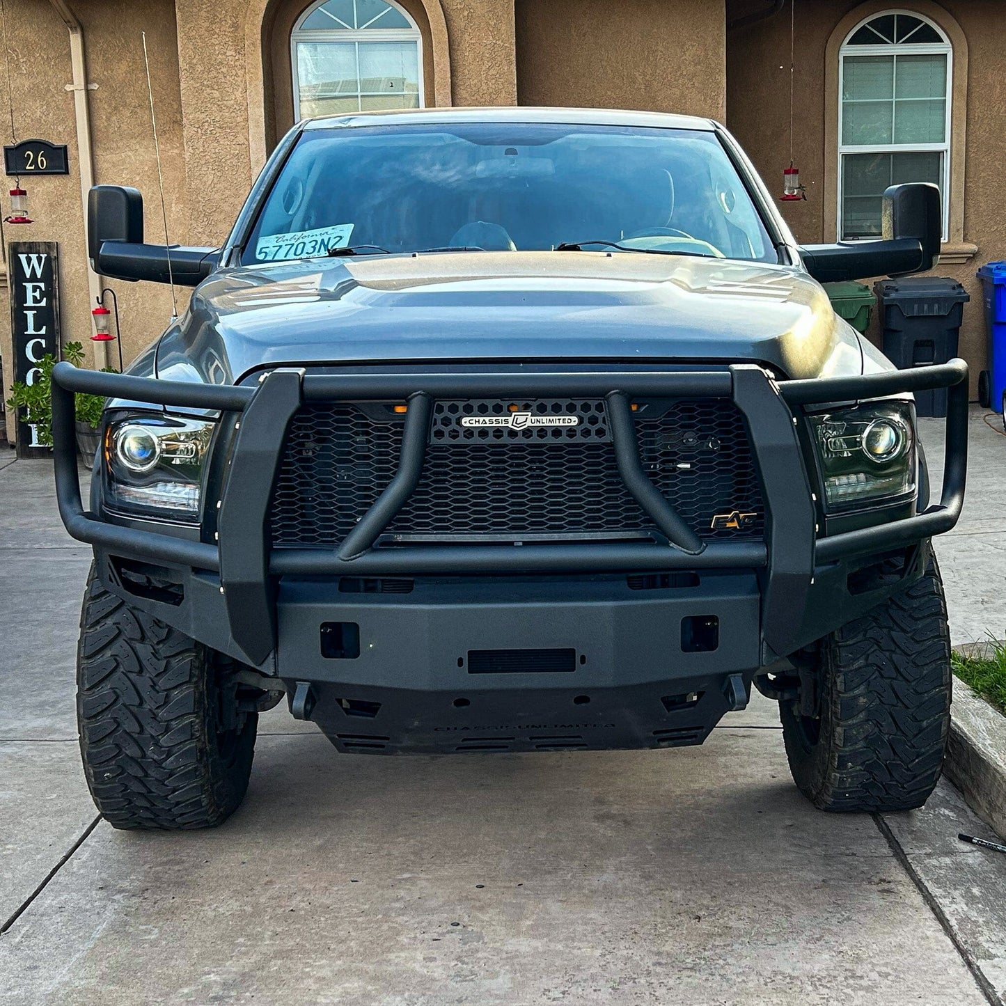 2010-2018 RAM 2500/3500 OCTANE FRONT WINCH BUMPER W/ GUARD