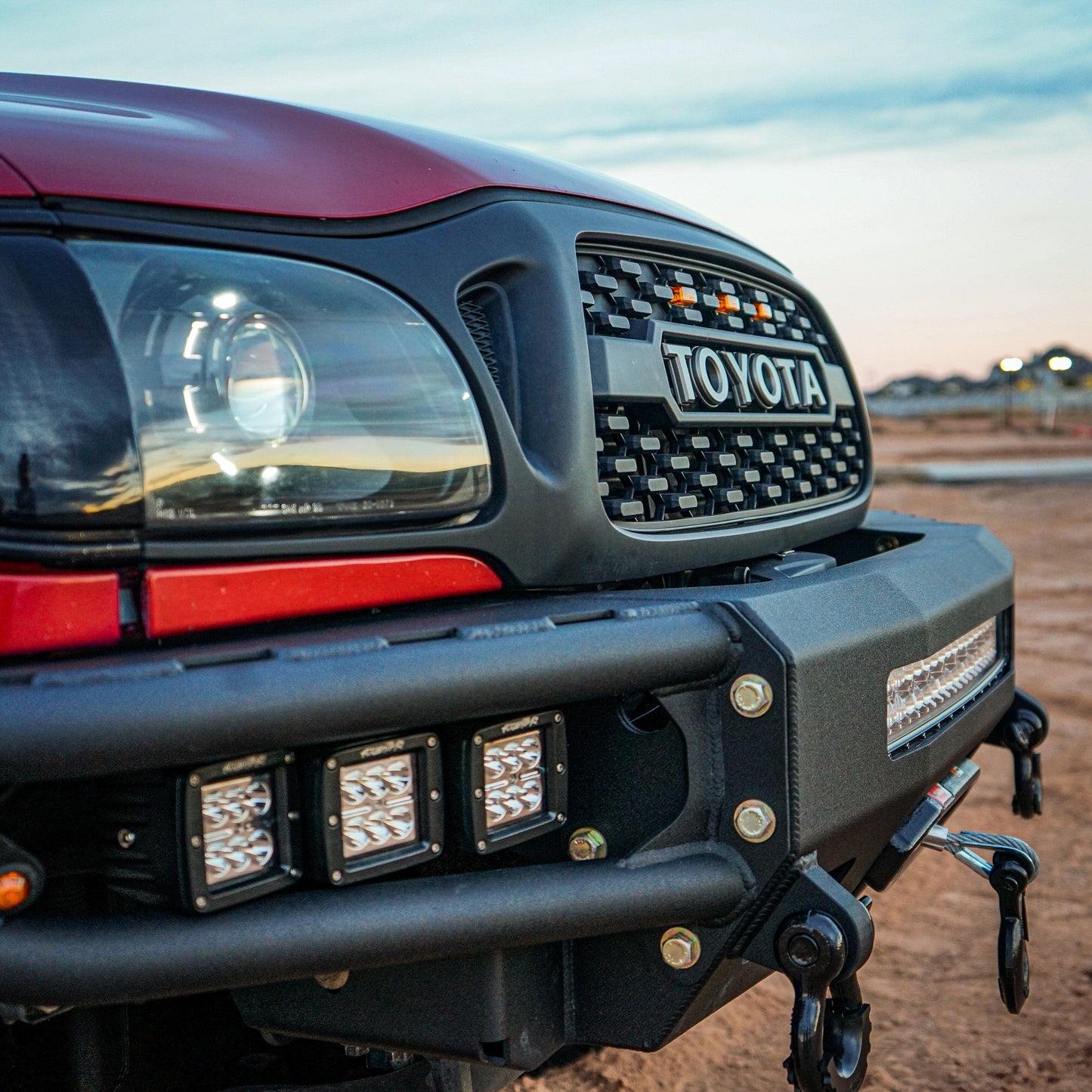 1995-2004 TOYOTA TACOMA DIABLO FRONT WINCH BUMPER