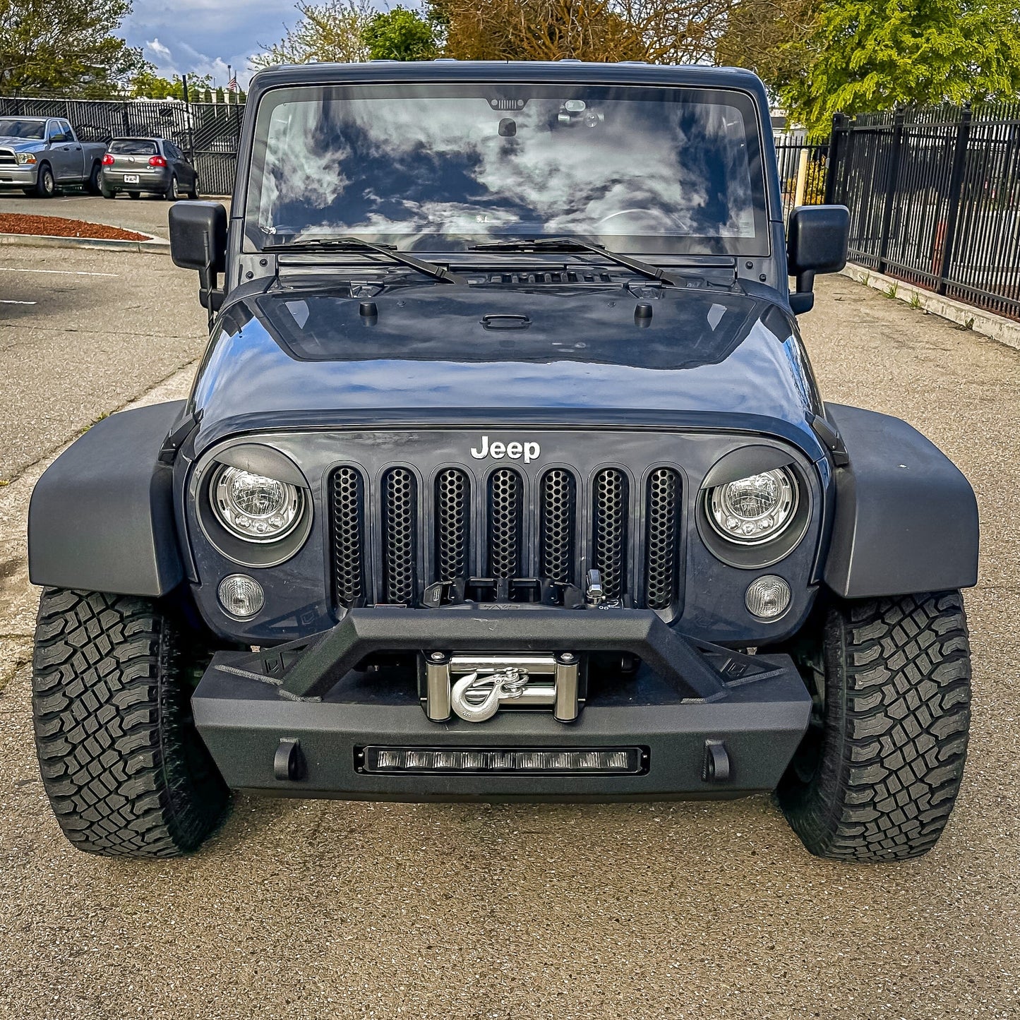 2007-2018 JEEP WRANGLER JK FRONT BUMPER