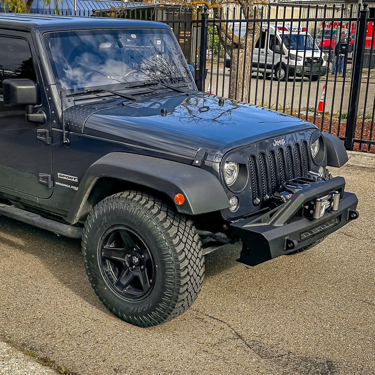 2007-2018 JEEP WRANGLER JK FRONT BUMPER