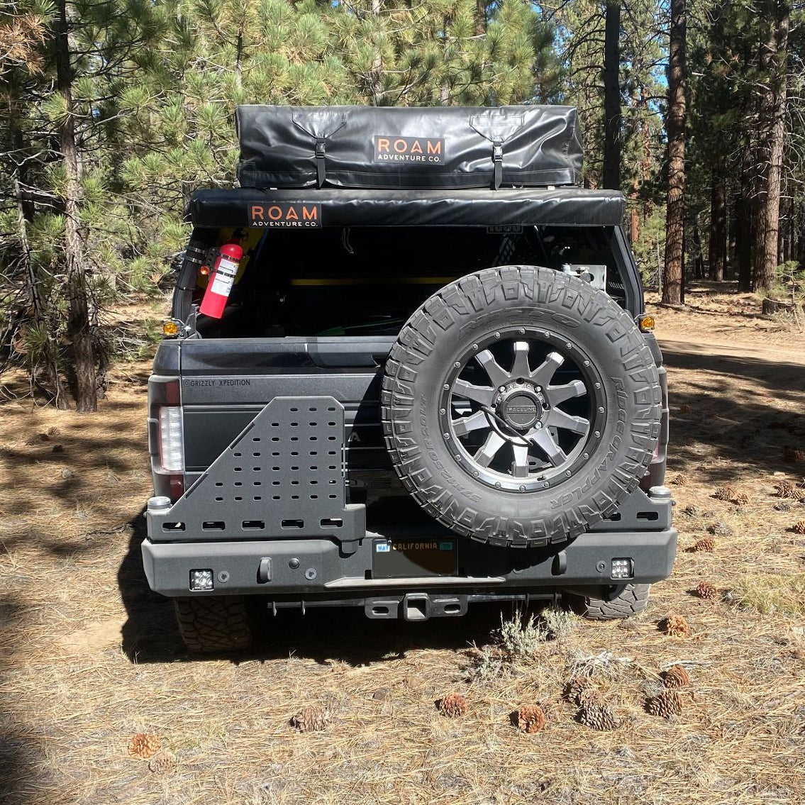 2017-2022 FORD SUPERDUTY F250/F350 DUAL SWING OUT REAR BUMPER