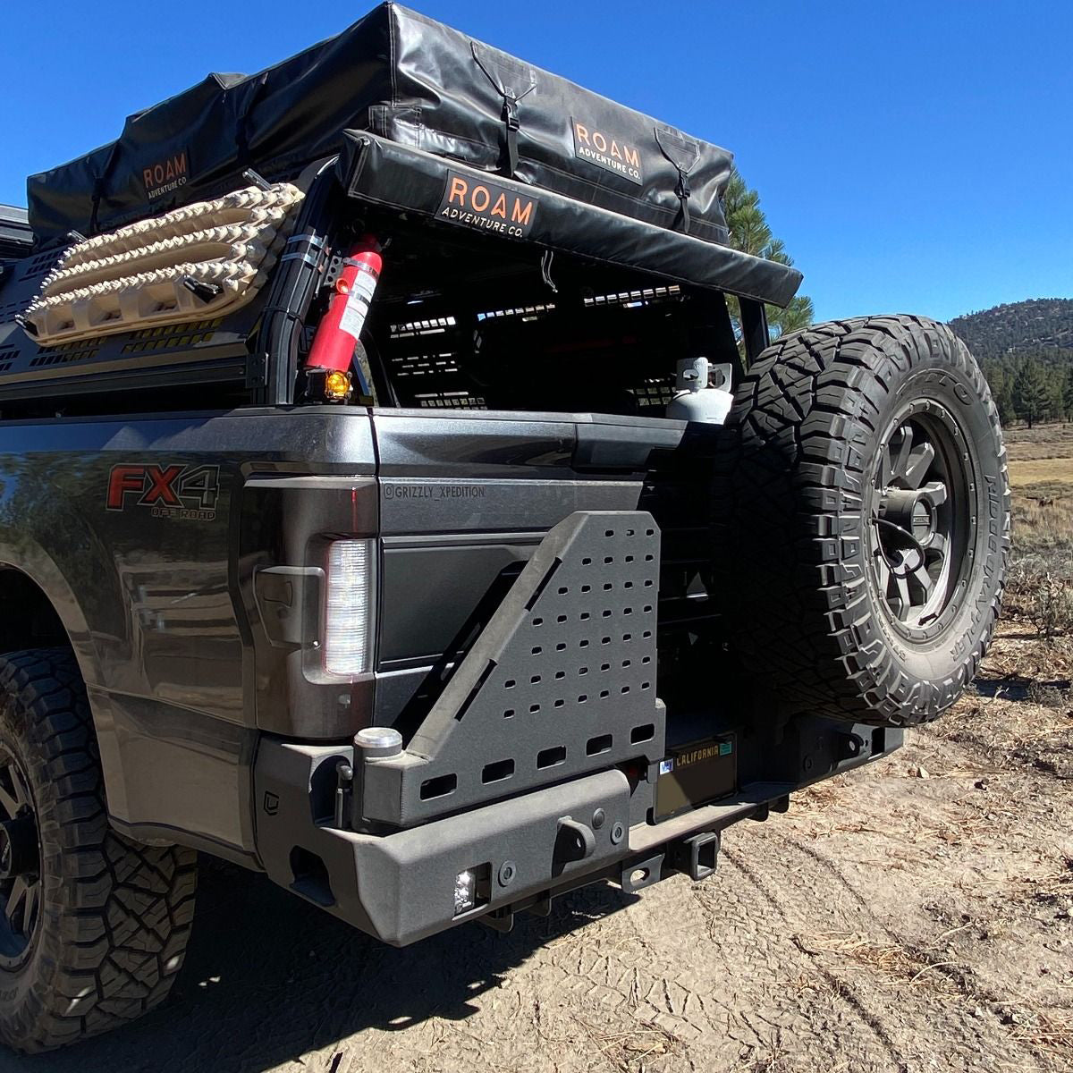 2017-2022 FORD SUPERDUTY F250/F350 DUAL SWING OUT REAR BUMPER