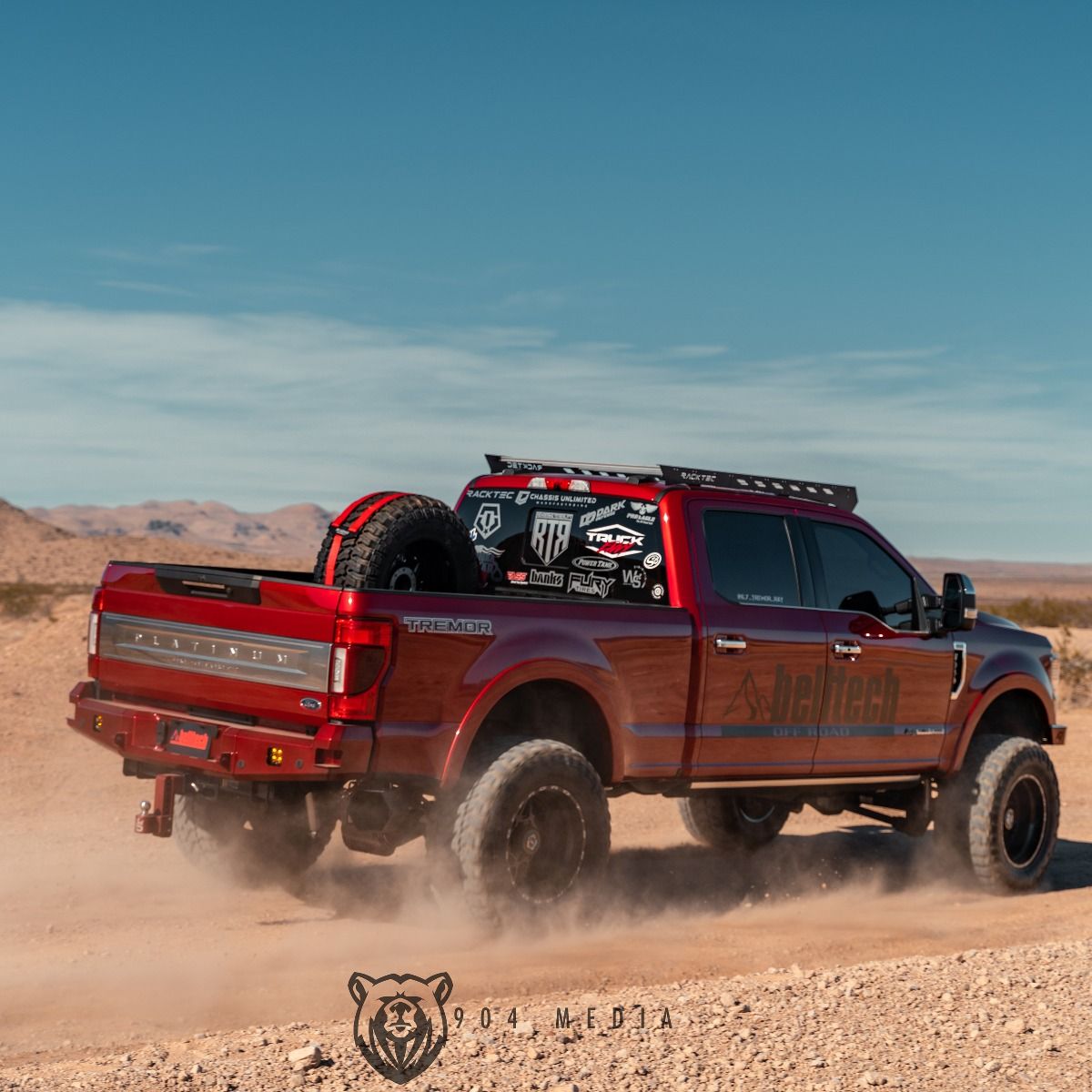 2017-2022 FORD SUPERDUTY F250/F350 ATTITUDE REAR BUMPER