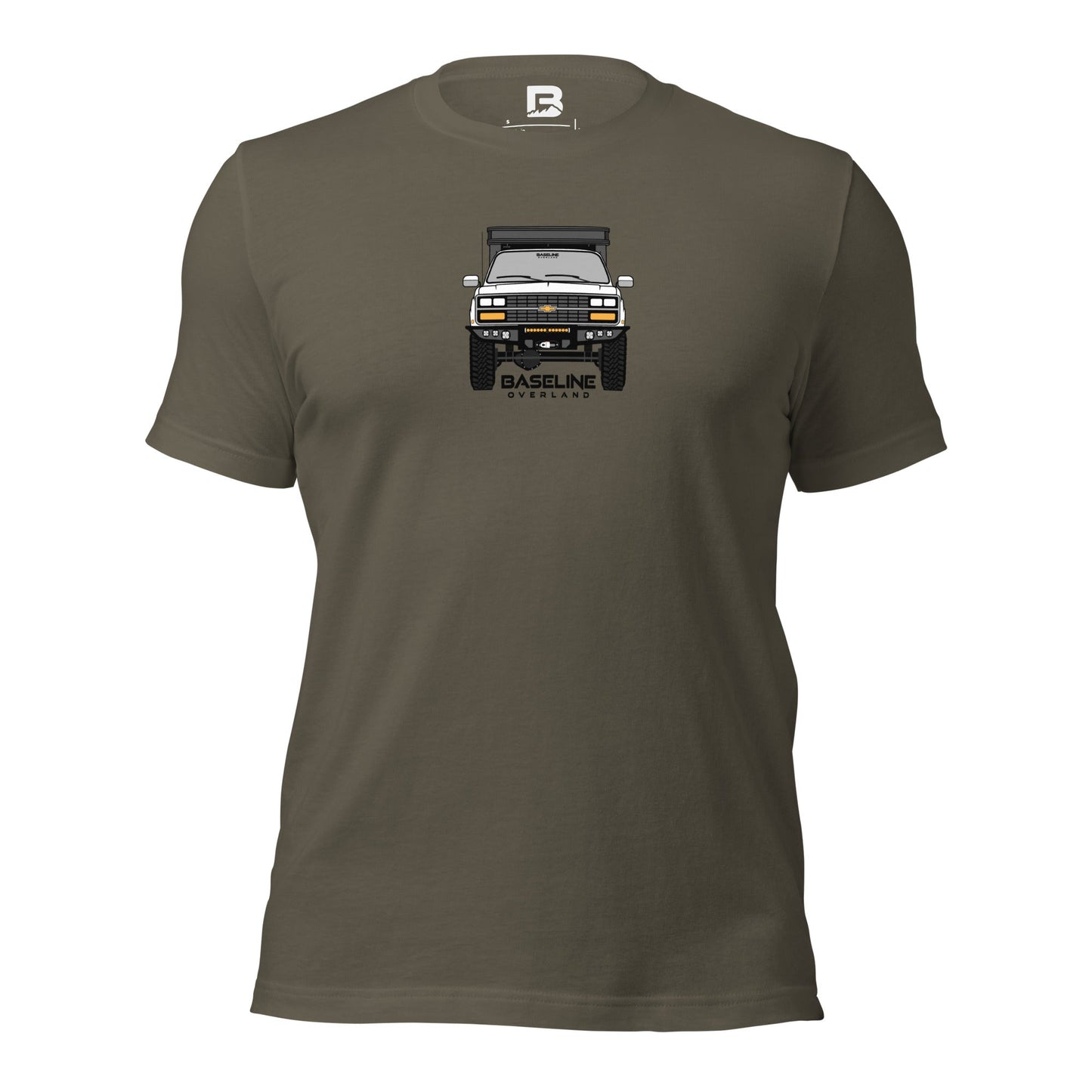Baseline Square Body Camper Unisex t-shirt