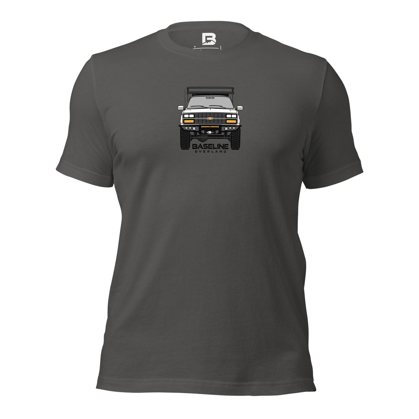 Baseline Square Body Camper Unisex t-shirt