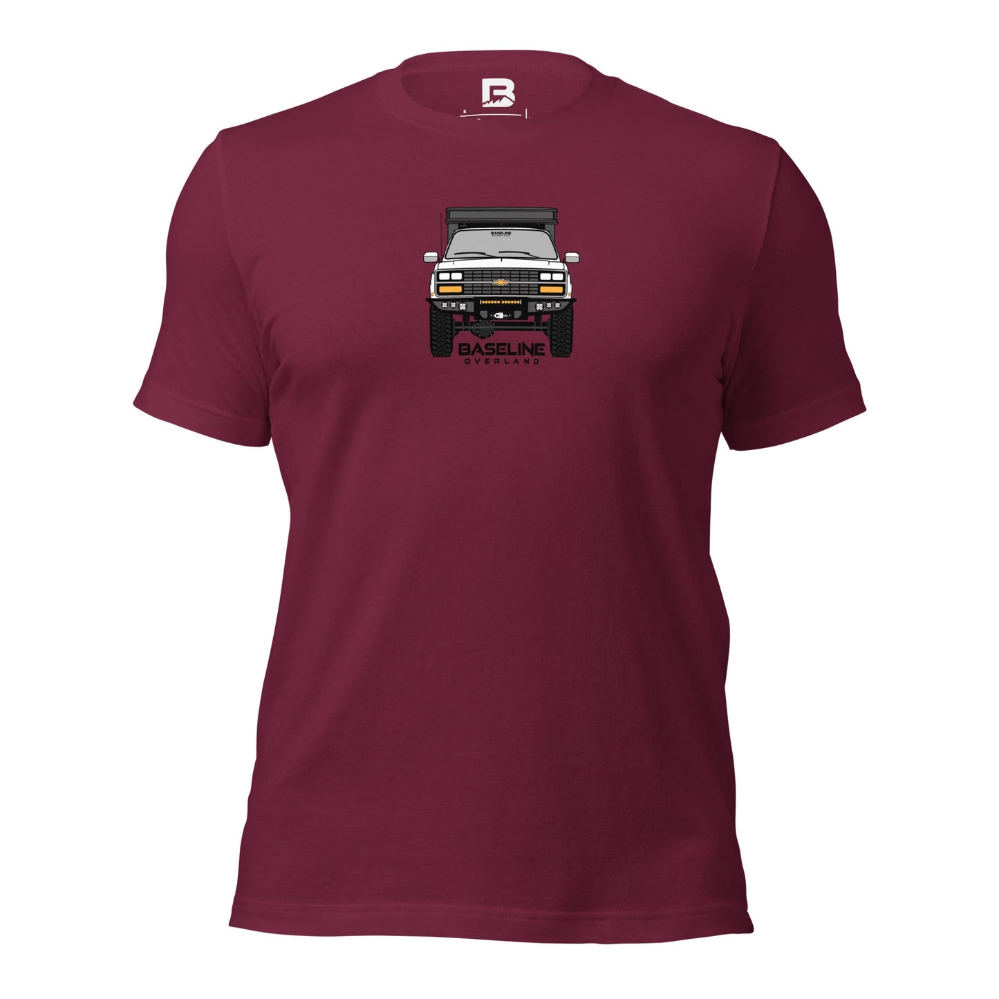 Baseline Square Body Camper Unisex t-shirt