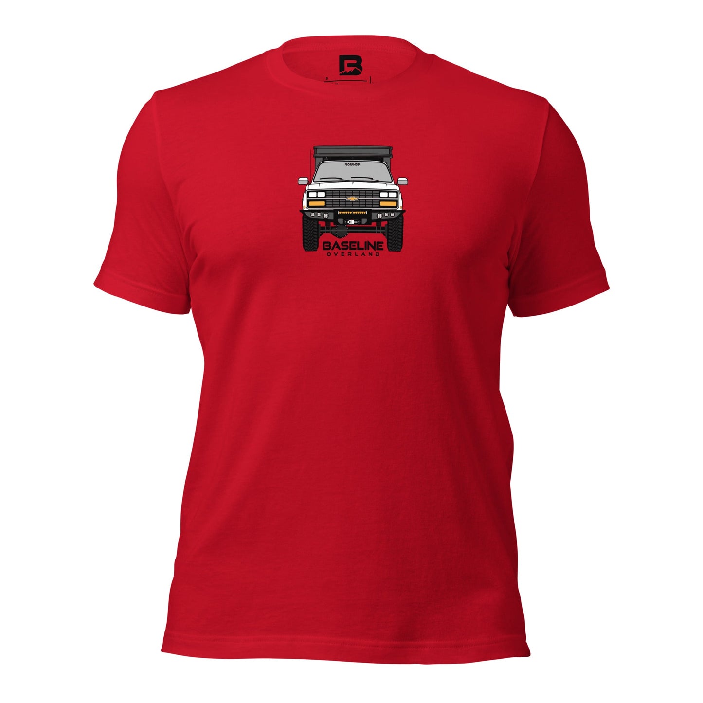 Baseline Square Body Camper Unisex t-shirt