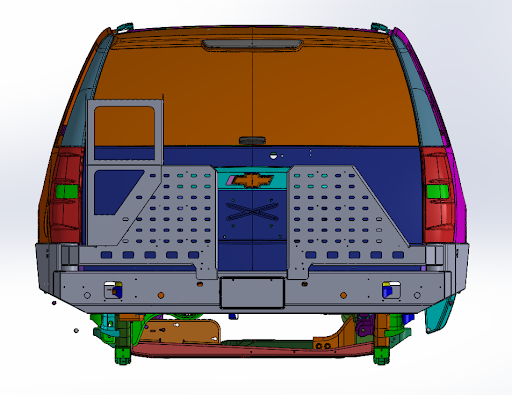 LADDER - FITS SWING OUT BUMPERS 1500/2500/3500